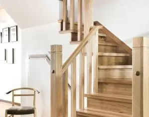 最省空间的一层三转楼梯设计效果图