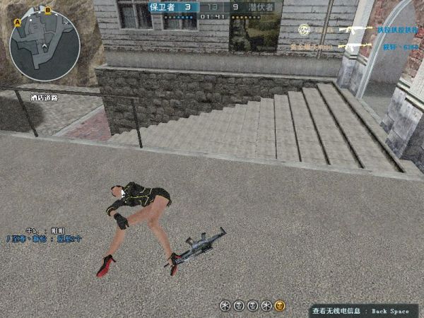 在cf中,各种人物的死亡姿势图片