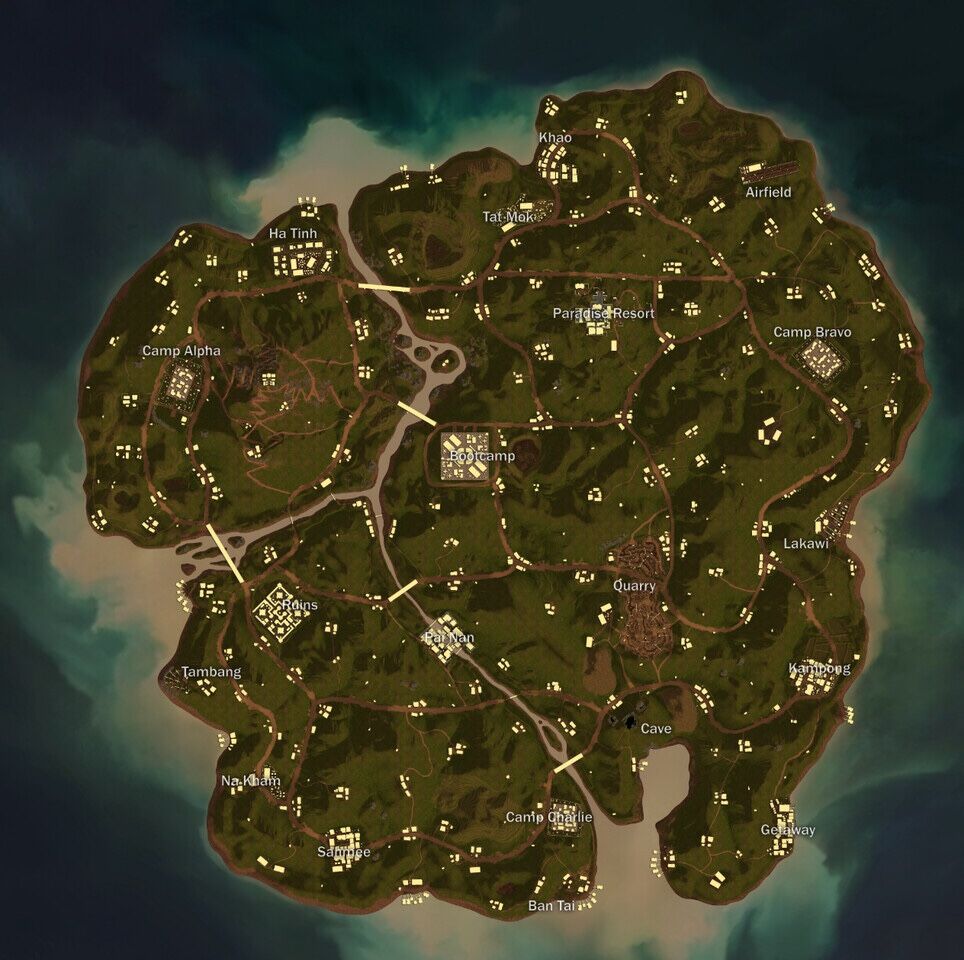 新萨诺地图平面图