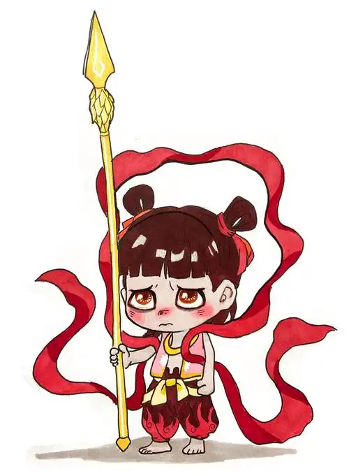 作业  7,小哪吒 截止:2020-04-13 10:48 班级名称:动漫人物精品手绘