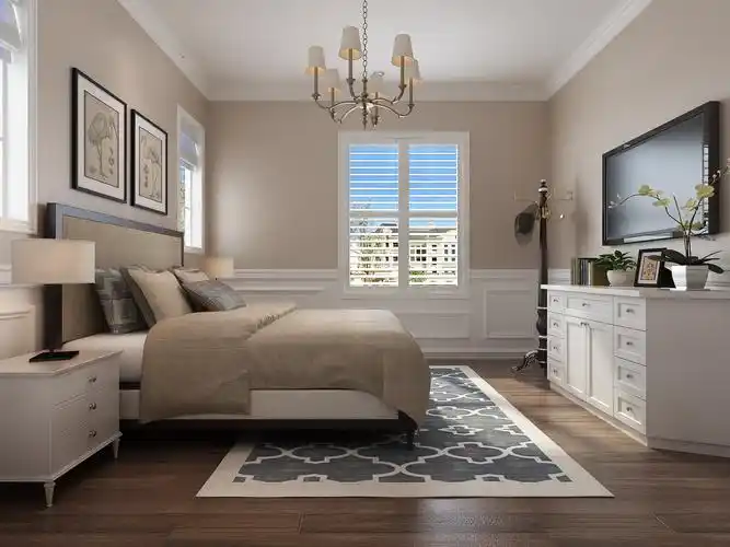 浅咖色涂料装修效果图欣赏