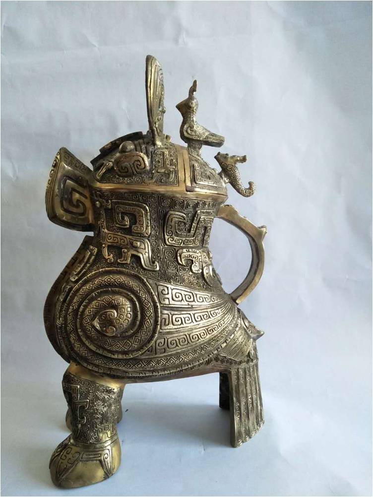 今天我们就讲讲安阳殷墟出土的青铜器.