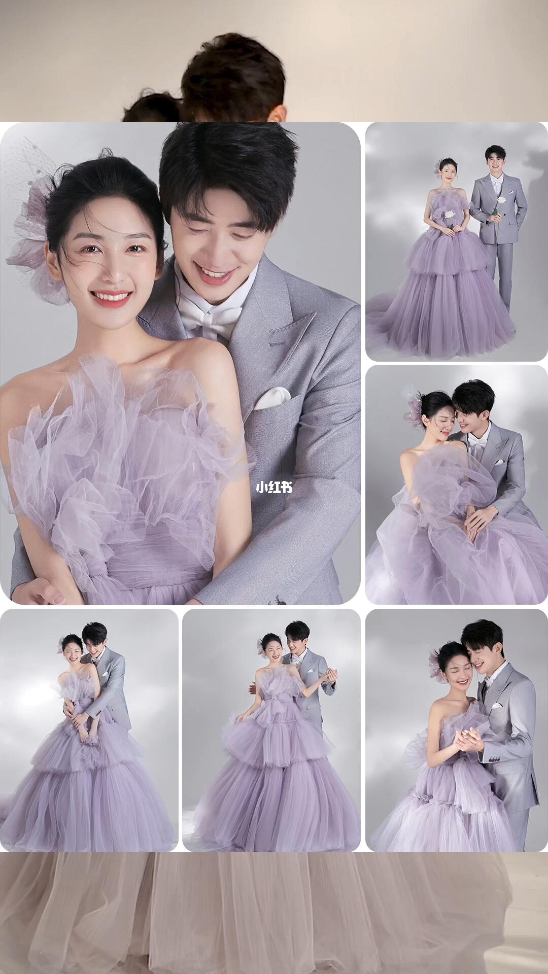 室内彩纱光影婚纱照[氛围感r]灵动浪漫典范