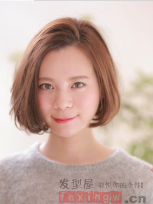 圆脸发型精选|圆脸短发发型 简单修颜气质百搭