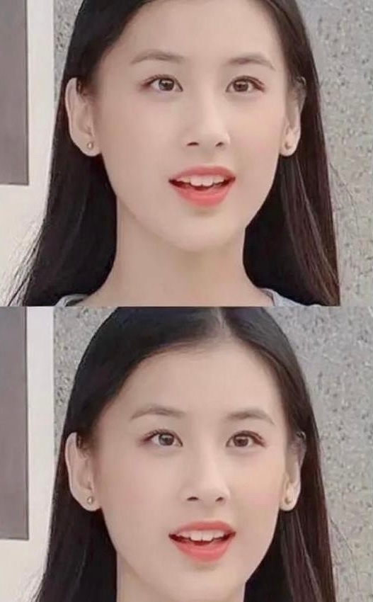 黄圣依晒素颜健身照露蚂蚁腰##黄圣依马尾辫素颜照