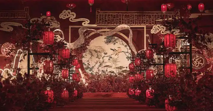 首页 婚礼服务 中国红中式婚礼收藏相册  婚礼场景:星级酒店  婚礼