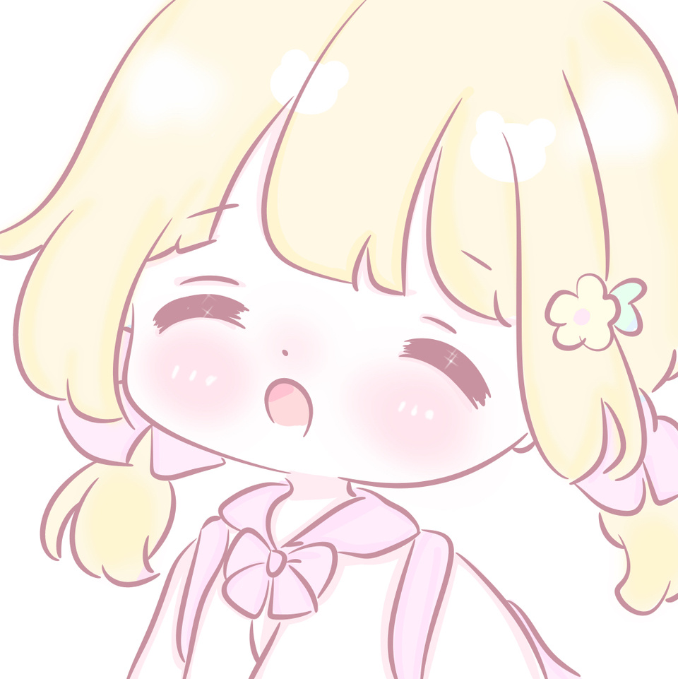 软萌可爱动漫女生无水印头像图片