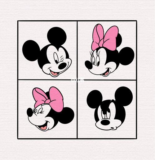 迪士尼米老鼠简笔画大全卡通米老鼠头的简笔画米奇和米妮的简笔画如何