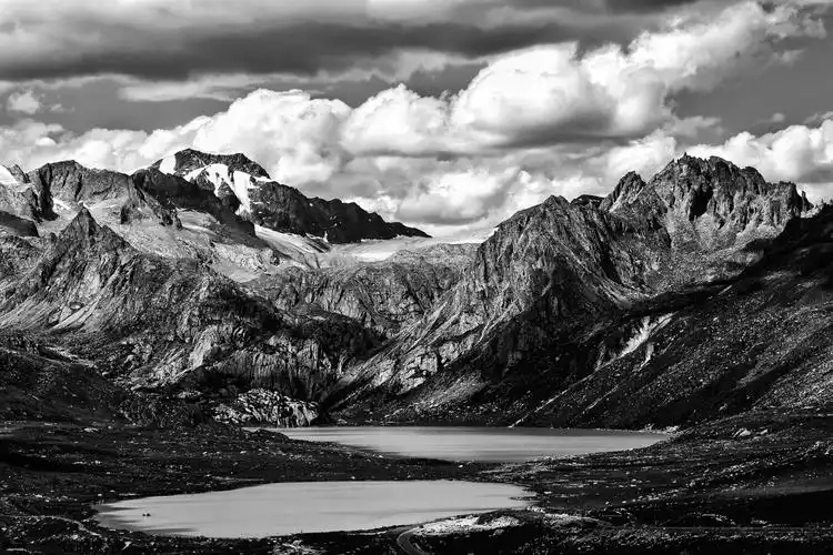 2020藏滇桂自驾游黑白照片