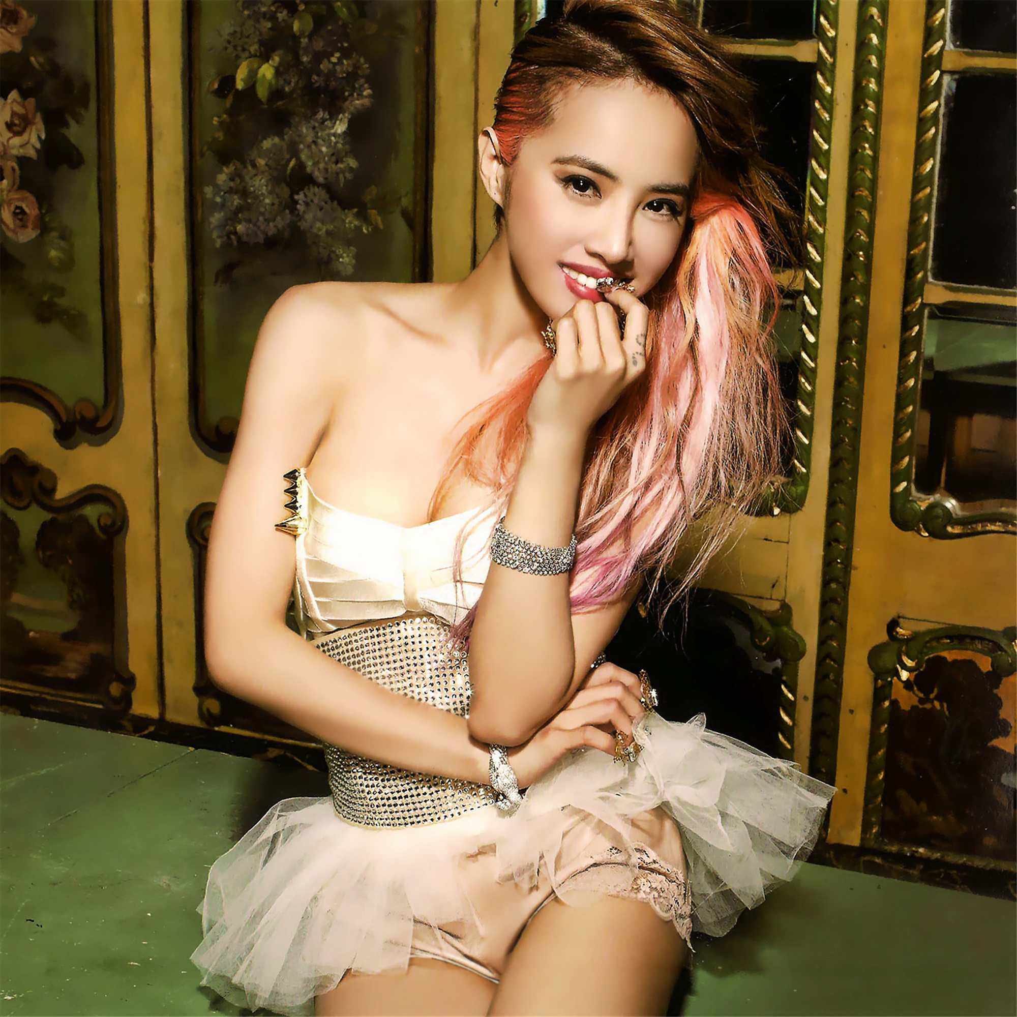 蔡依林早期写真大片  图源老叮当gg  #蔡依林长沙