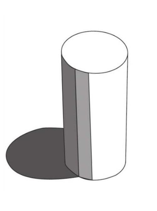 圆柱体的简笔画卡通