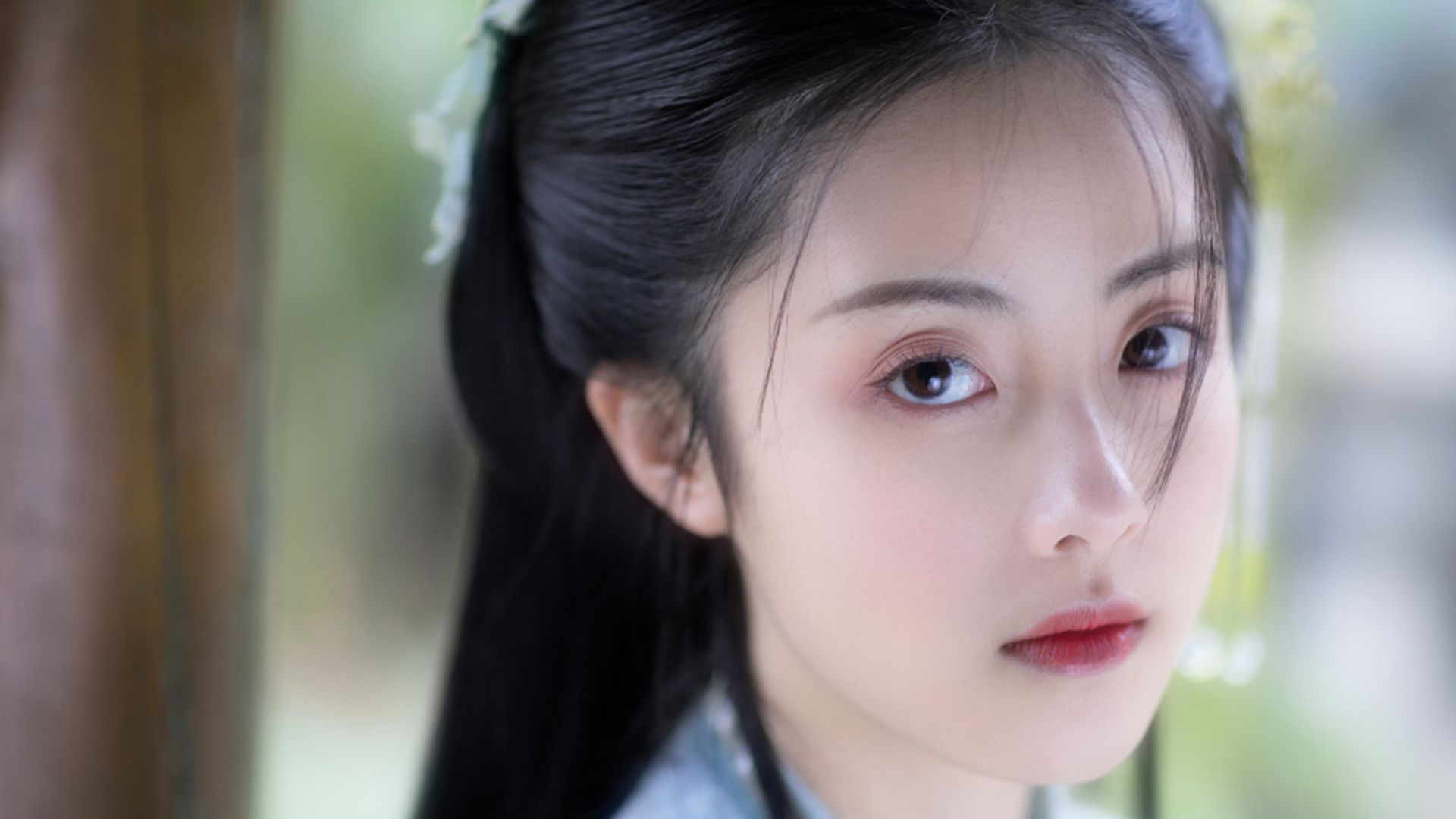 古风美女章乐韵高清壁纸分享_高清图集_新浪网