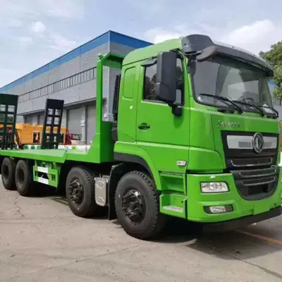 挖机平板运输车挖机平板拖车生产厂家质优上户无忧