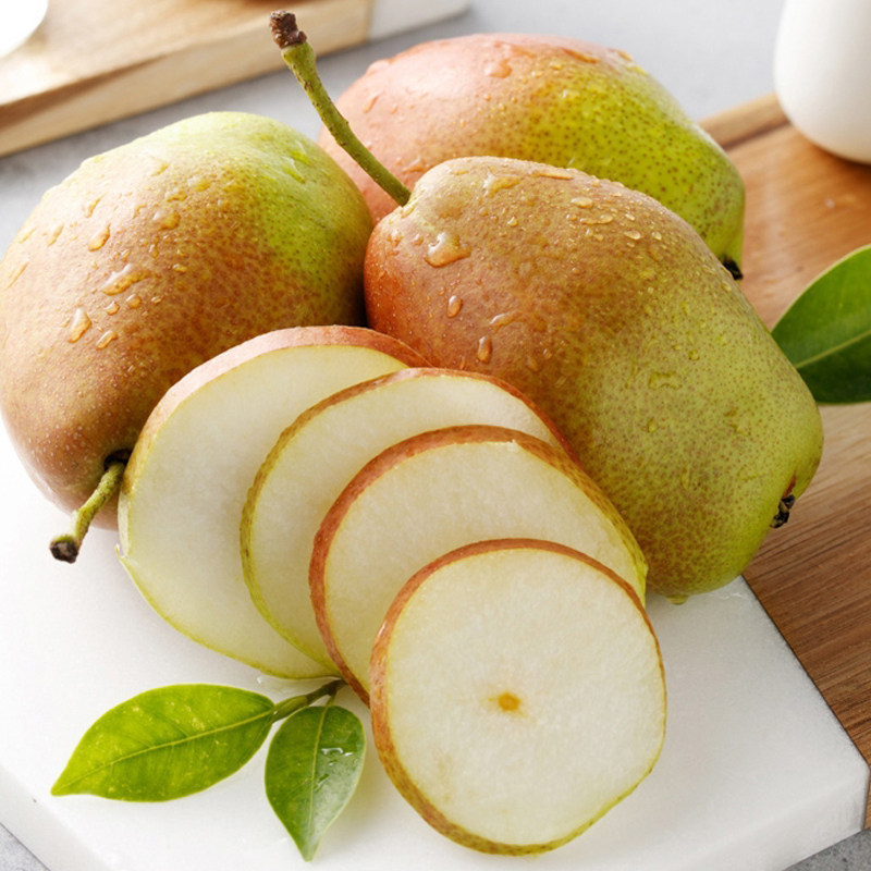 新红香新疆库尔勒新鲜小而脆甜酥梨