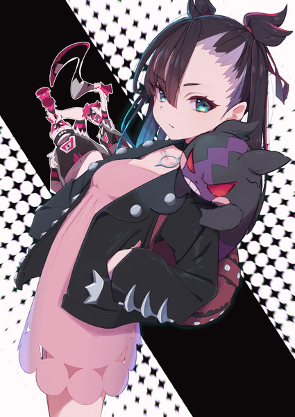 精灵宝可梦剑盾 玛俐同人图