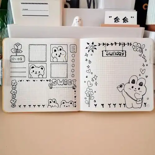 手帐素材  #手帐排版  #我的手账分享  #方方本  #排版  #小红书