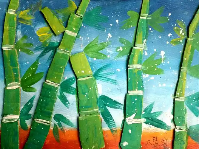 不一样的竹子,猜猜看是什么做出来的.