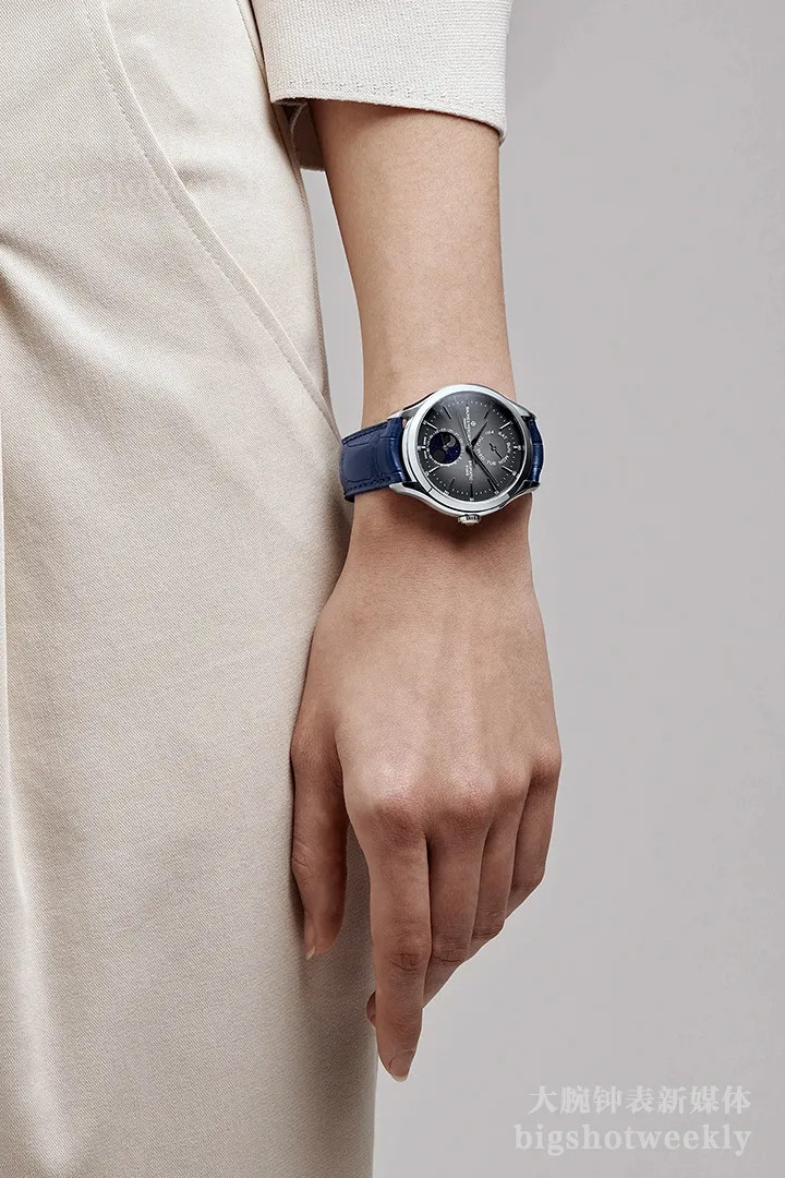 名士baumatic月相腕表"摆拍",太会摆了 丨 大腕钟表新媒体-全球腕表