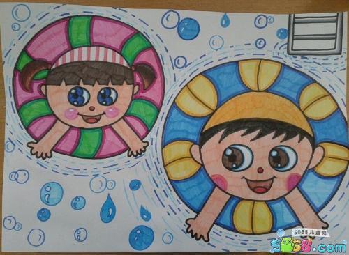 幼儿园夏天大班简笔画