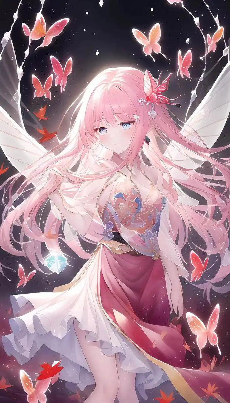 粉色系可爱女生#二次元 #二次元少女 #动漫 #动漫推荐  - 抖音