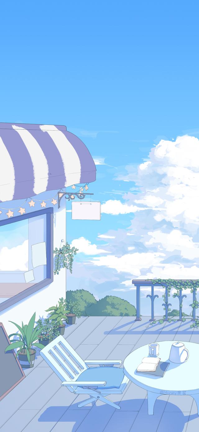 日系风格背景图,日系风格背景图个性网(唯美治愈系动漫风景插画壁纸)