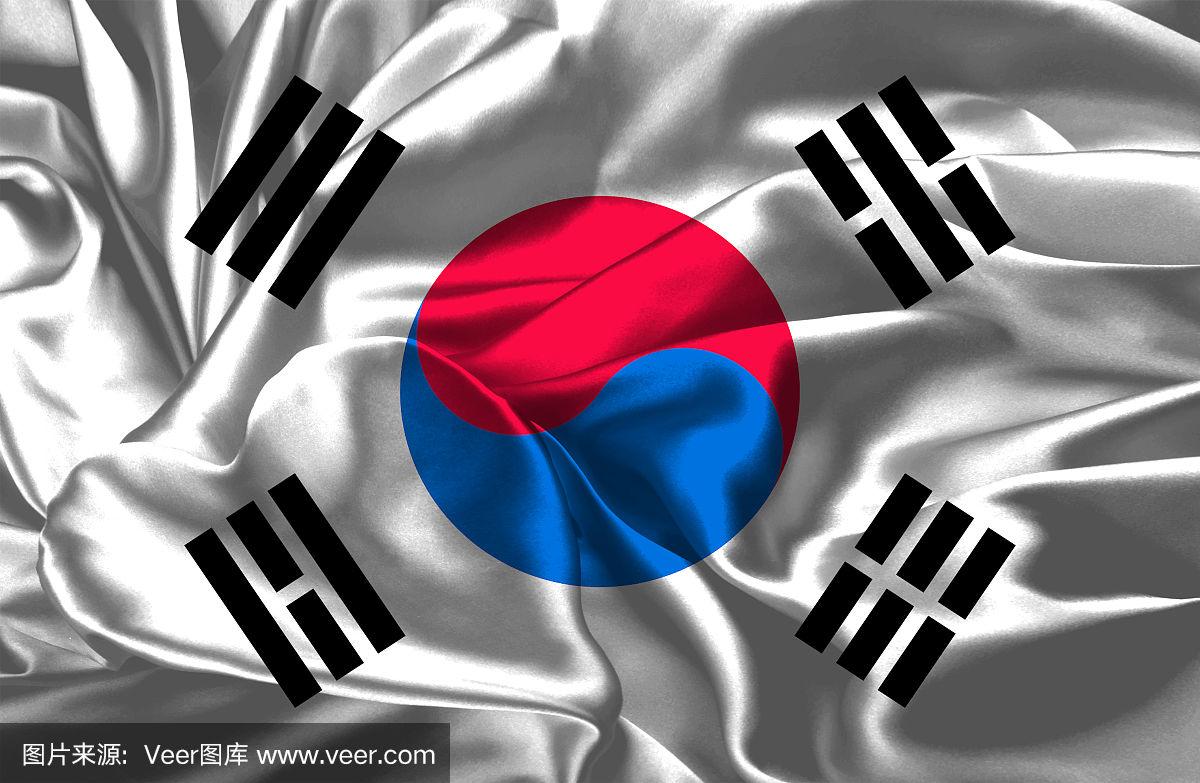 韩国国旗-大韩民国