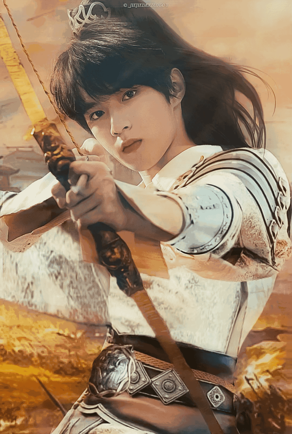 刘耀文的古装造型是有一些江湖少侠气质在身上的