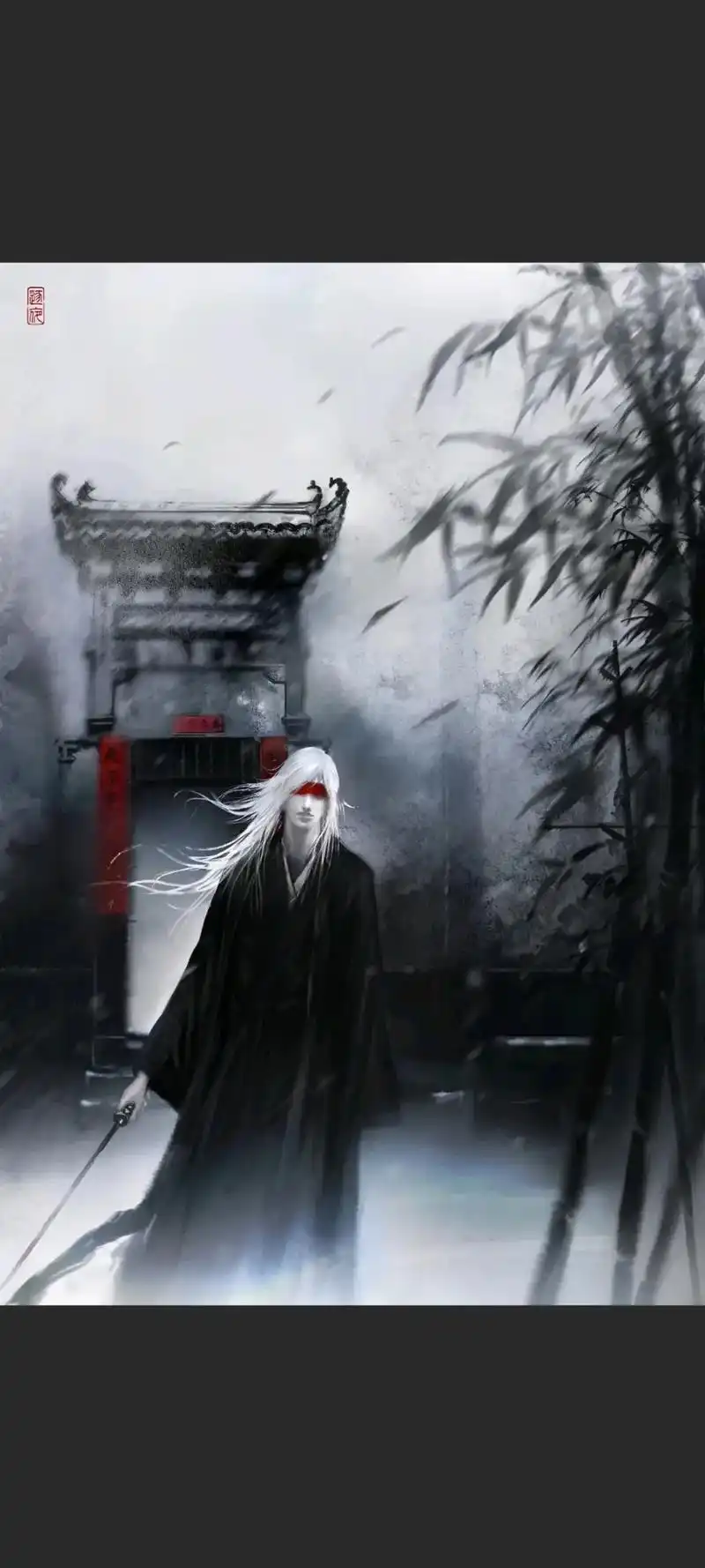 雪中悍刀行 #古风 #壁纸 #寄人篱下 宁在雨下高歌死,不 - 抖音