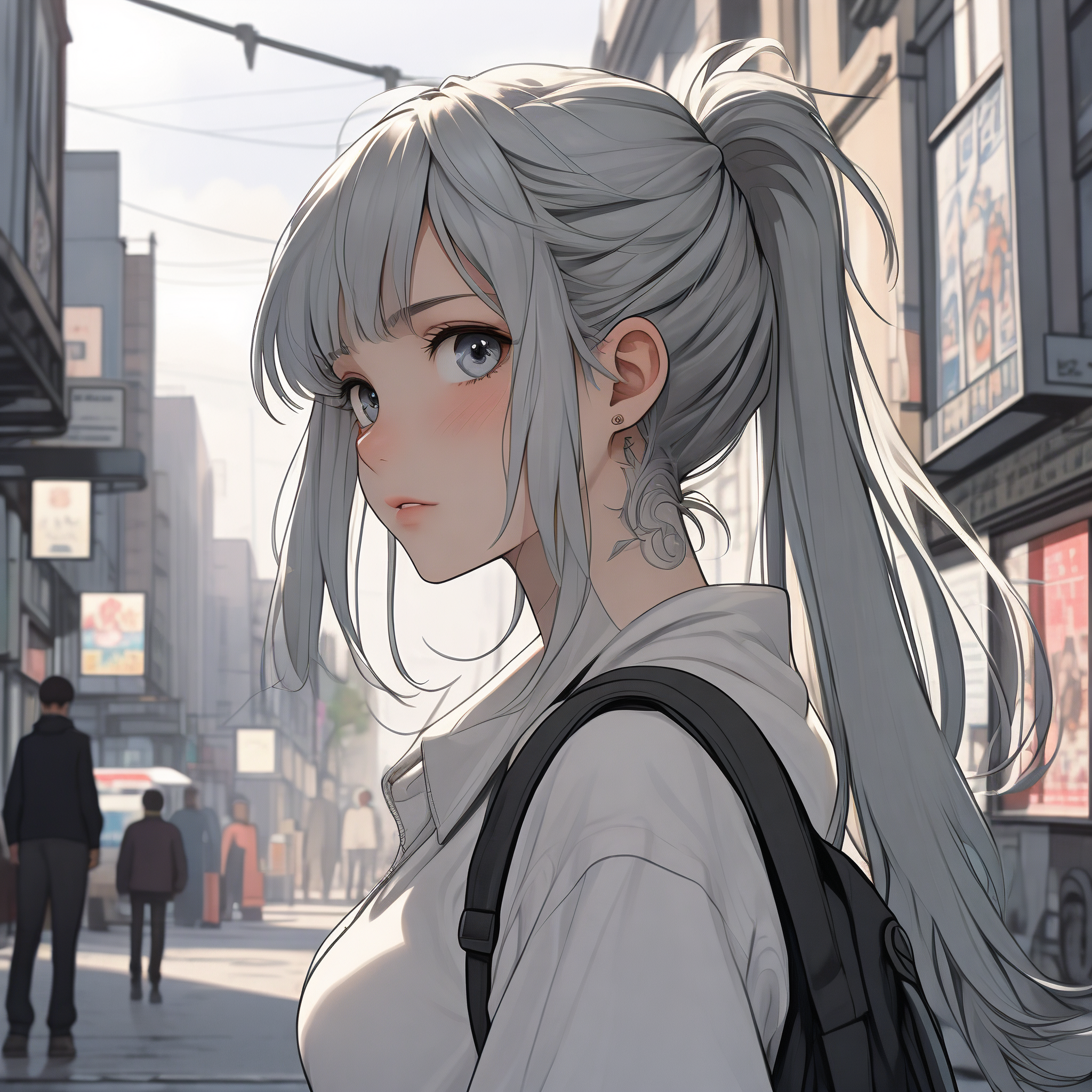 高冷女生头像93自取哦 高冷女生头像来啦～谁能拒绝酷酷的女生呢?