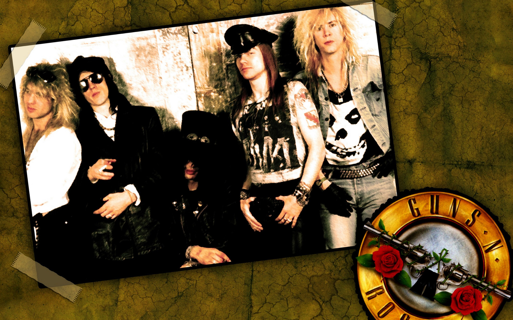枪花硬摇滚乐队高清图片合集电脑桌面壁纸下载第一辑