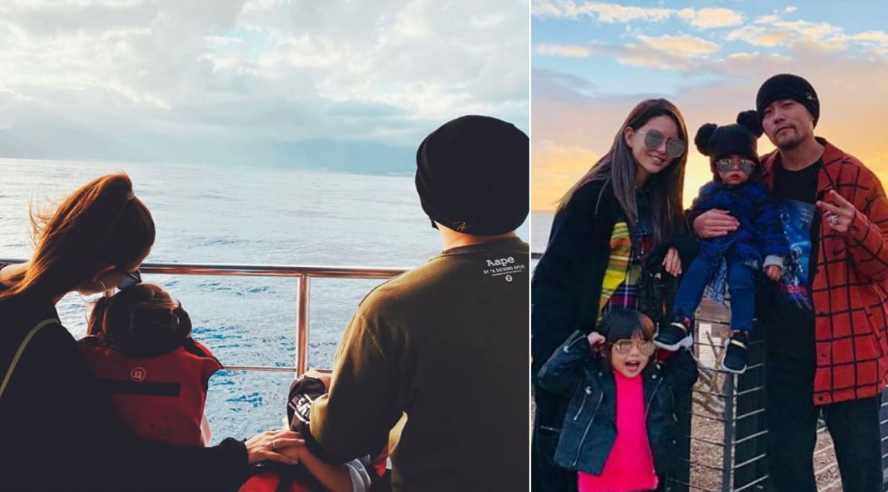 周杰伦全家赏鲸温馨背影曝光