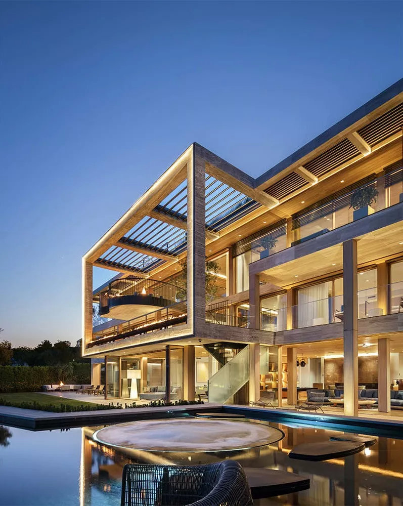 别墅设计丨别人家的房子系列市值六亿的奢华别墅落户洛杉矶