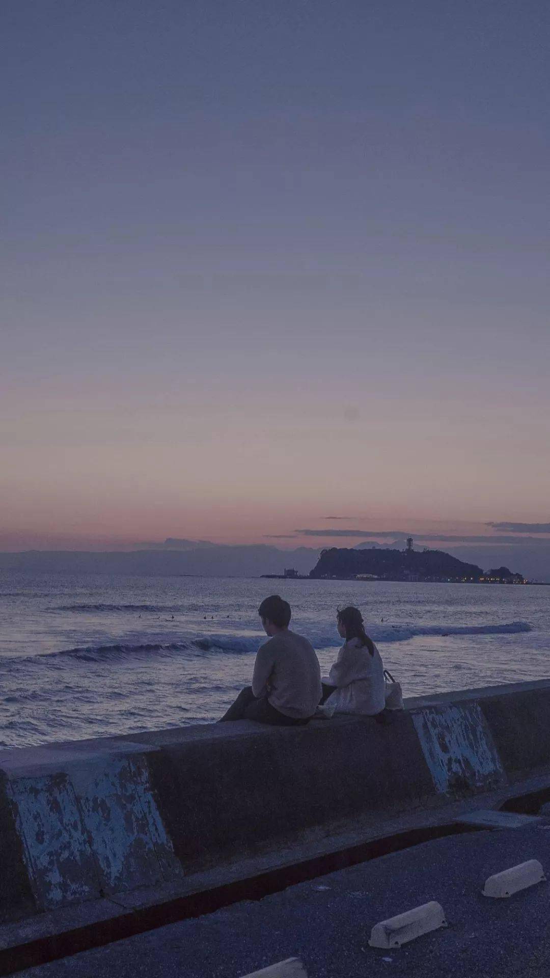 夜晚的微信聊天壁纸