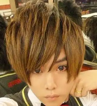 最热杀马特发型图片 网络红人安梦轩示范