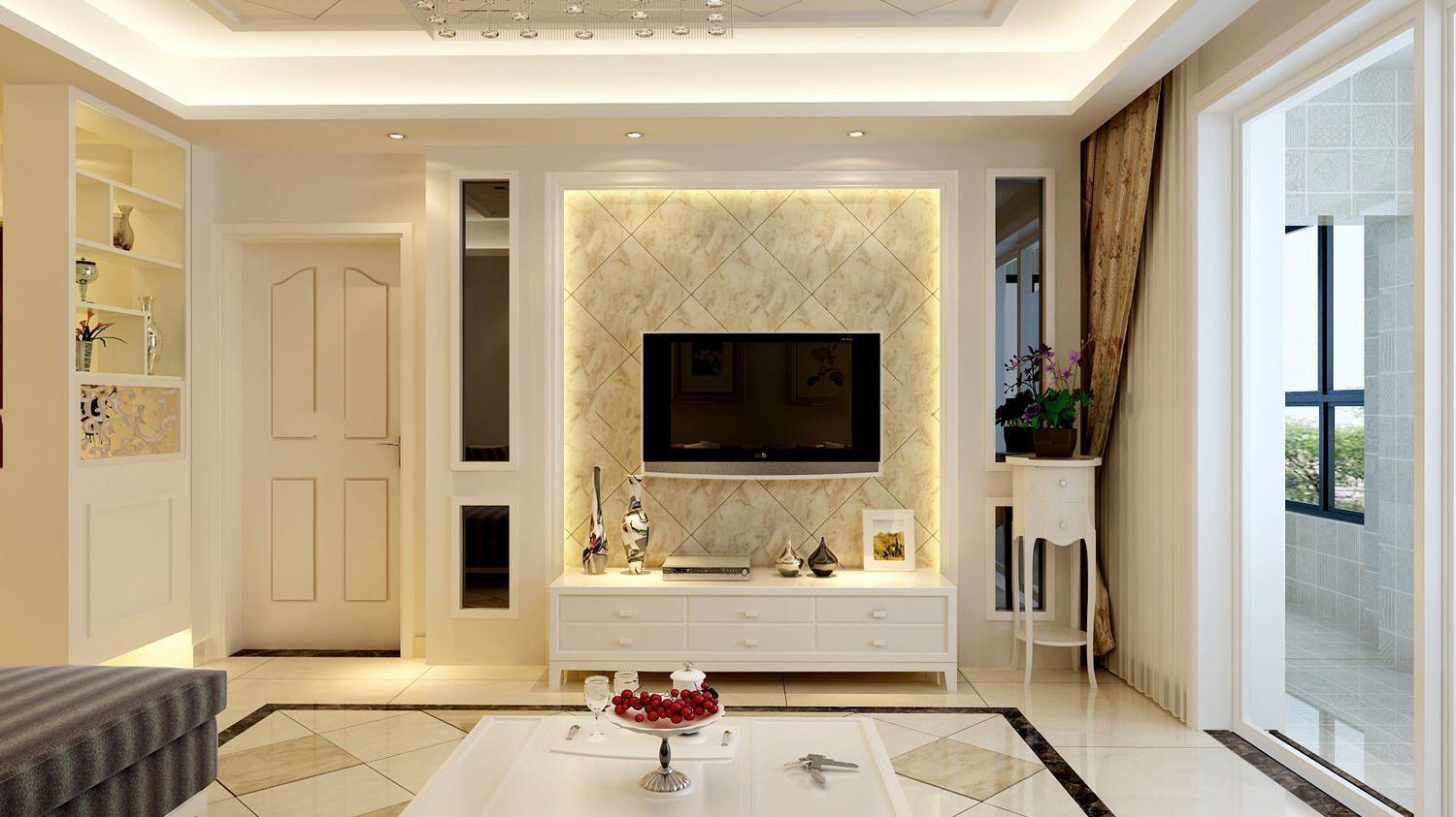 电视背景墙引领客厅装修风格,风格材料选择多,怎么选才最合适?