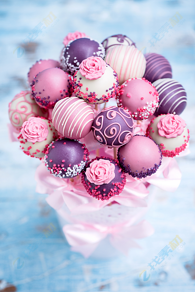美丽糖果花束高清图片下载