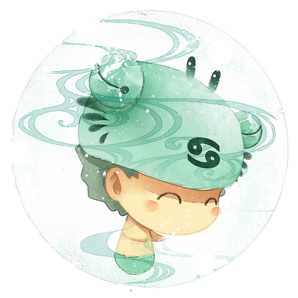 一批巨蟹座星座系列圆头像,据说细心体贴的巨蟹座是恋爱必选.(*ˊˋ*)