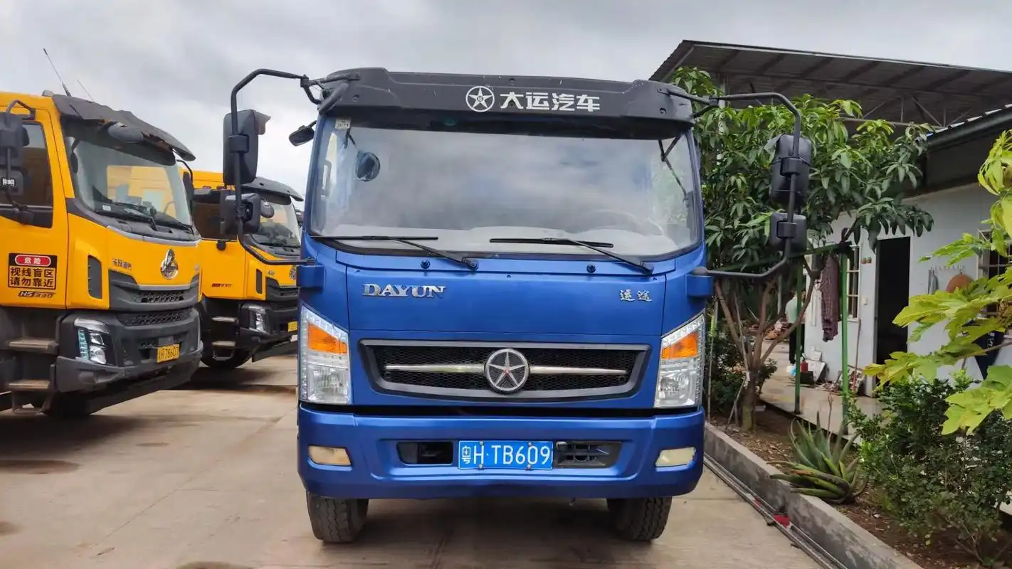 转让17年6月大运蓝牌自卸,玉柴4110发动机160匹,法士 - 抖音