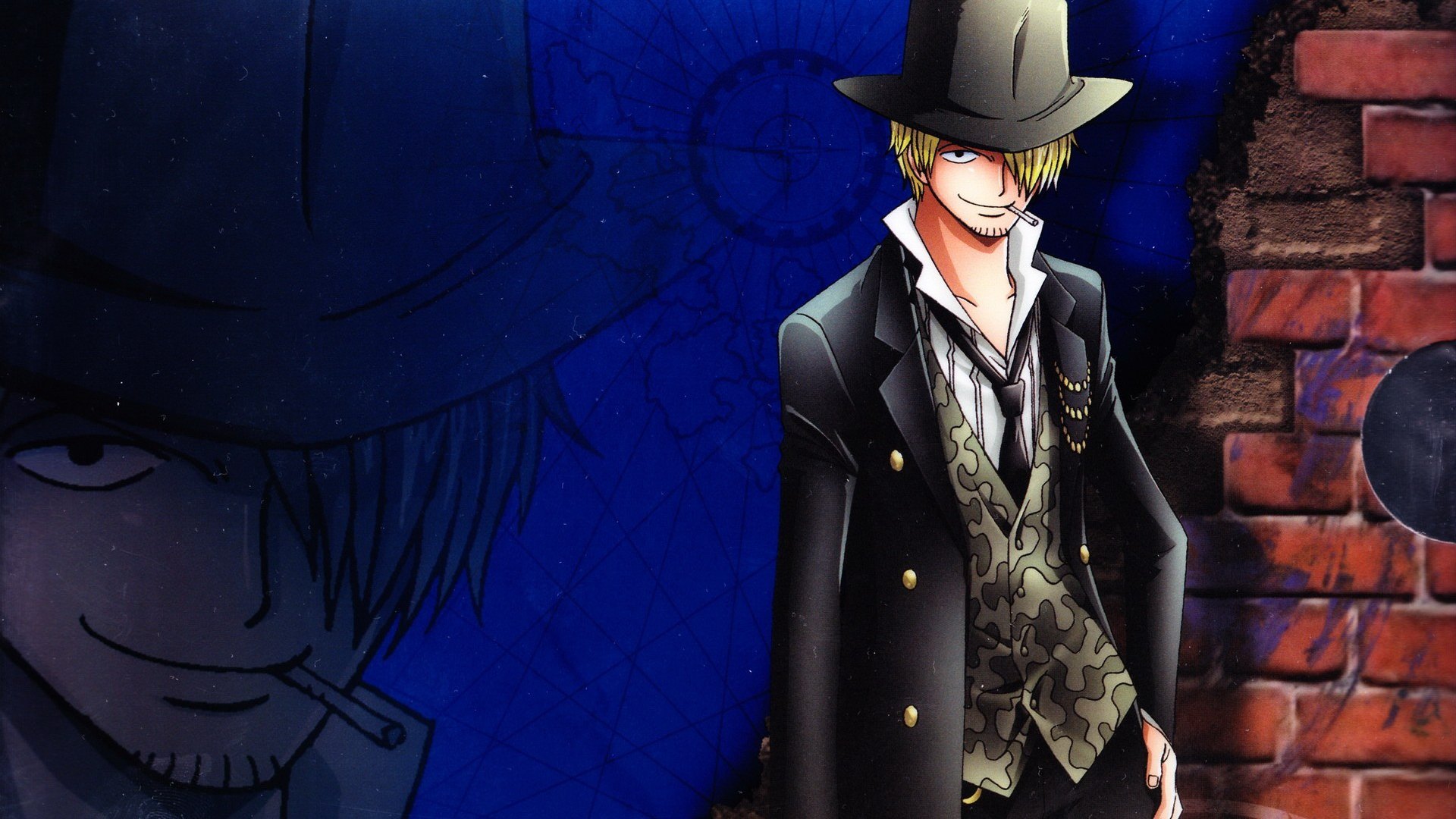 热血海贼王人物高清动漫桌面壁纸,分辨率:1920x1080