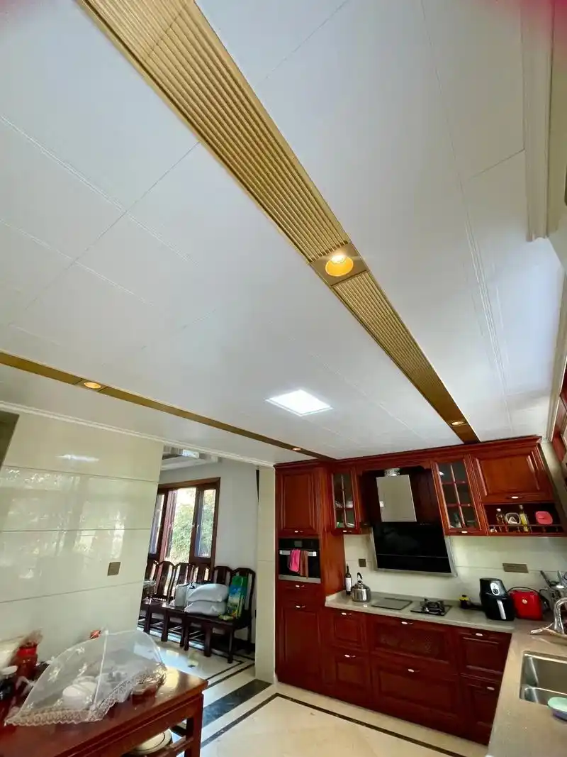 新中式厨房96吊顶这样设计谁看了不迷糊.