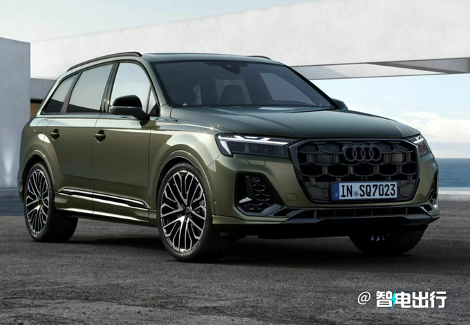 奥迪新款q7亮相首搭激光led大灯二季度交付