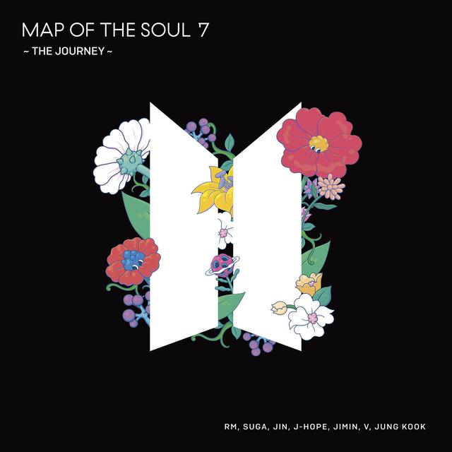 "bts日本第4张专辑《map of the soul : 7 ~ the journey ~》封面照片