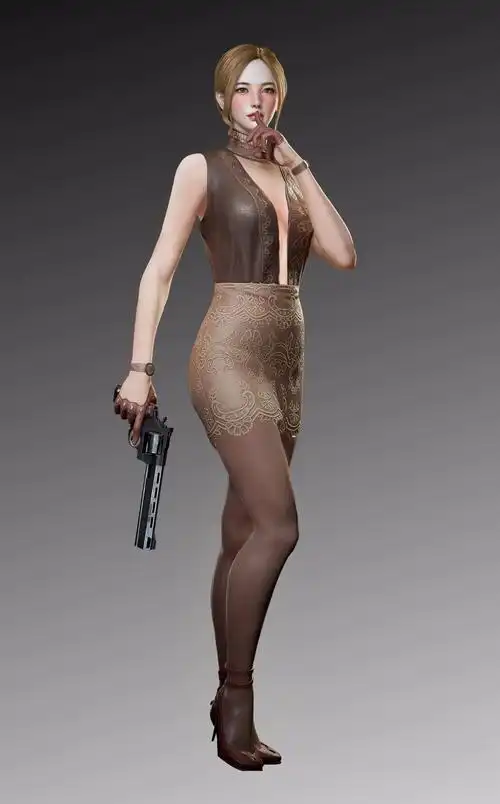 穿越火线女角色绝美本子图片高清原画展示