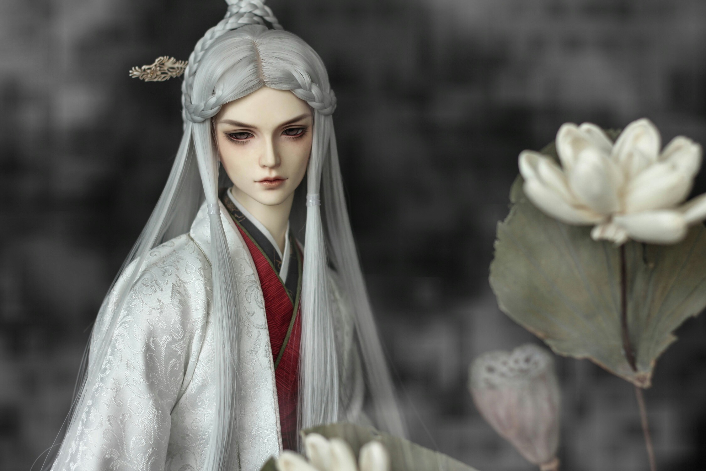 古风美男 sd娃娃 bjd 玩具 人偶 壁纸 萌物