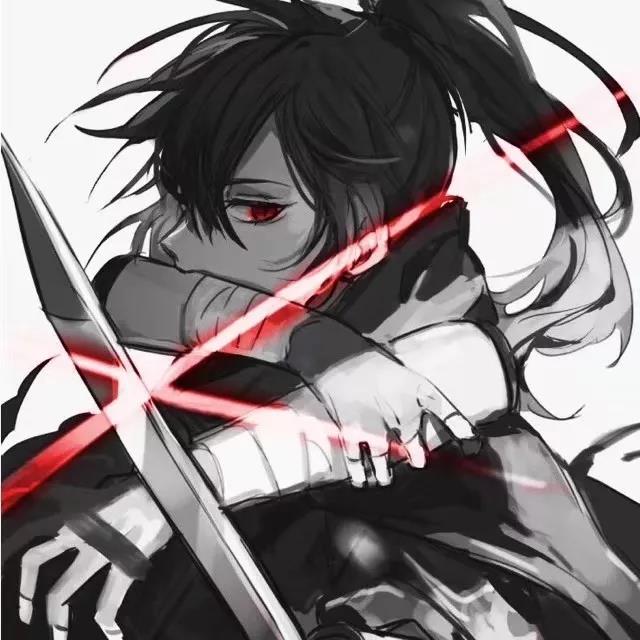 暗黑系头像,黄粱一梦,倾厦而醒