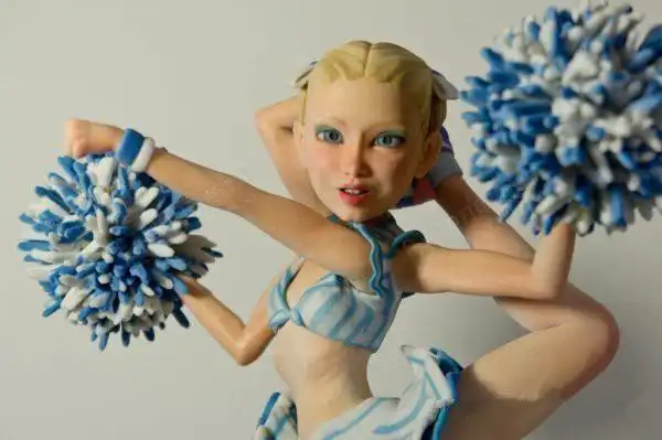 欣赏荷兰艺术家埃里克的全彩3d打印人像