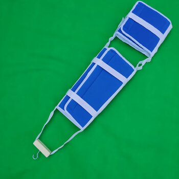 下肢皮牵引带床头架股骨摔折绑大腿膝部下拉骨科固定带髋骨牵引器蓝色