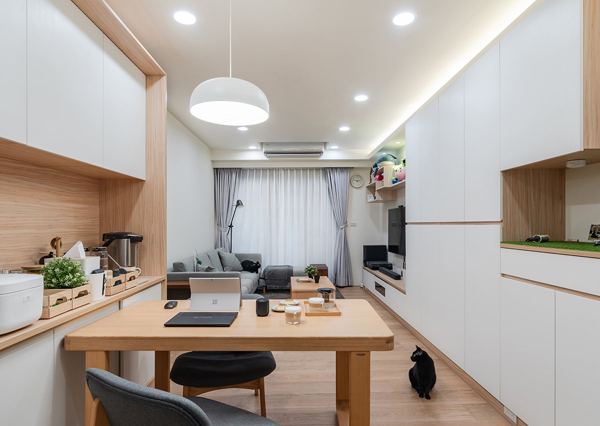 90㎡日系简约轻生活从一人享受到两人自在