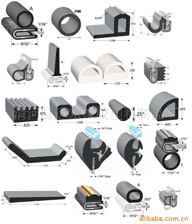 【行业先锋 厂家直销】供应密封条 充气密封条 橡胶密封条
