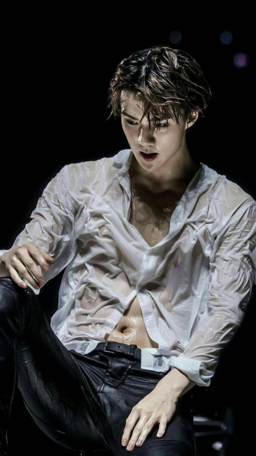 exo吴世勋胸肌,腹肌好身材撩妹神器,最后一张撩到想直接带回家